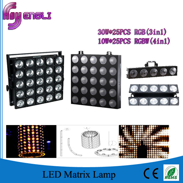 25PCS LED Matrix PAR Can for Studio Stage (HL-022)
