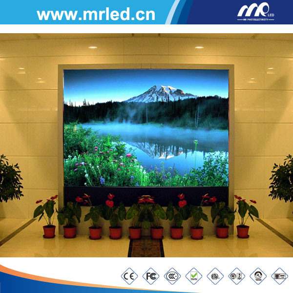 Indoor Full Color LED Display Project in Tianjin, China with P7.62