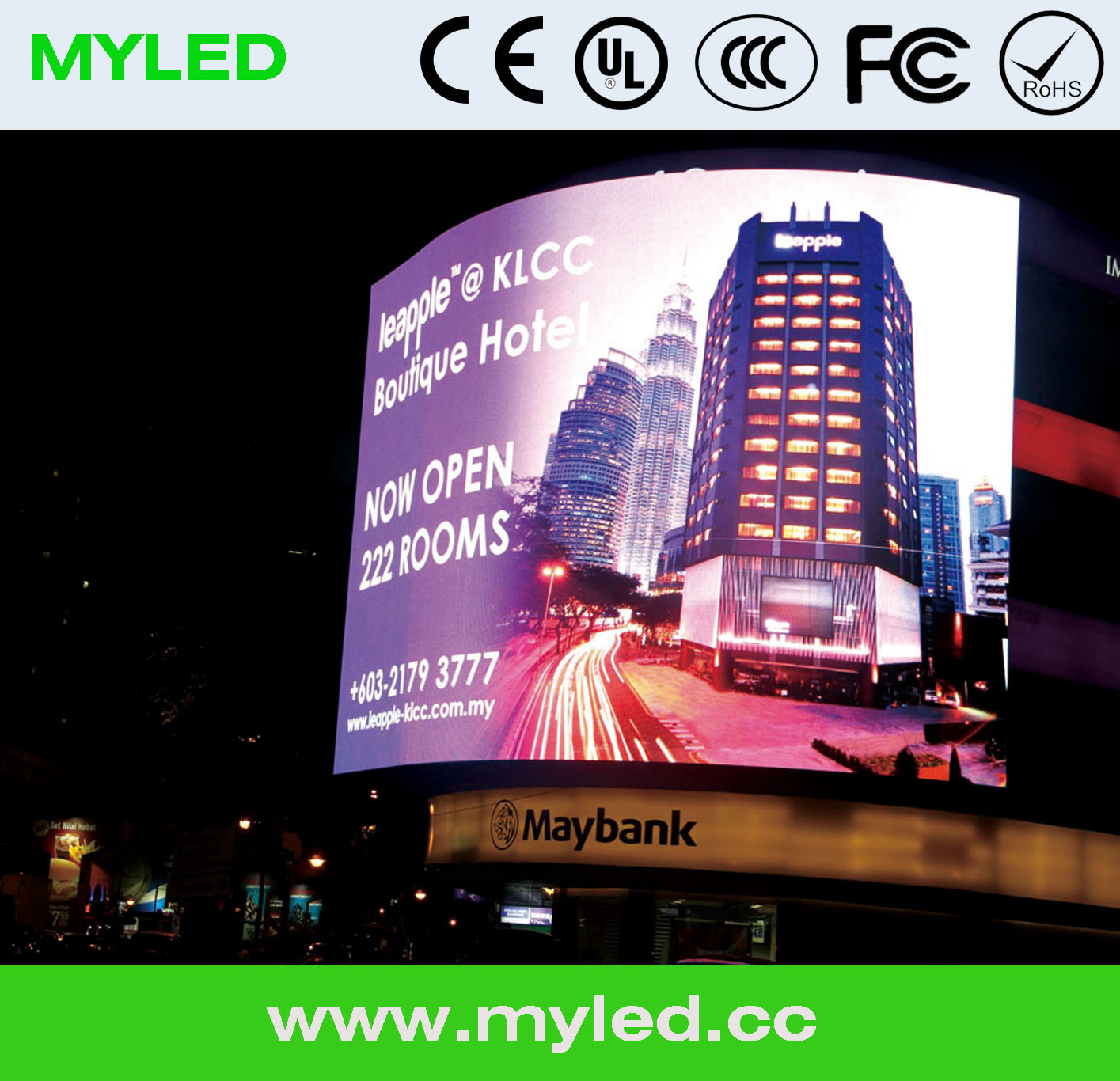 Outdoor P8 High Bright Full Color LED Display