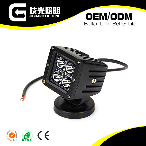 Super Slim 3inch 12W CREE Tractor Offroad LED Car Driving Work Light for Truck and Vehicles