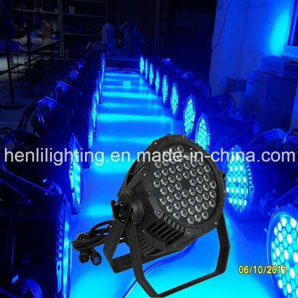 54PCS LED PAR RGBW 3in1 Waterproof Stage LED Effect Light