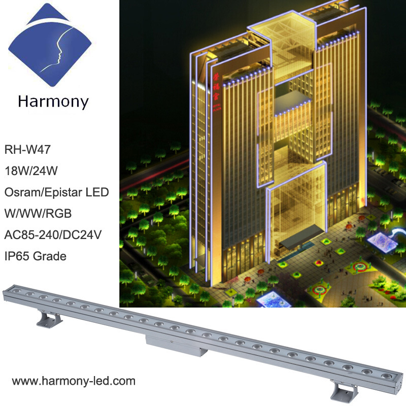 High Power LED Long Building Wall Washer Light