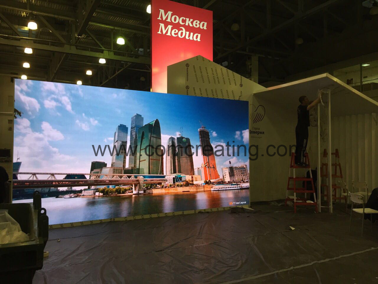 Indoor P4 High Resolution Video LED Display