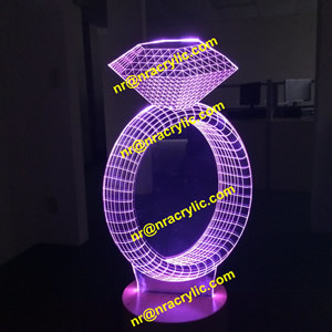 3D Night Table Lamp
