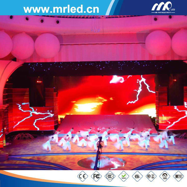 P6.25mm Indoor LED Stage Display Screen - Full-Color LED Mesh Screen Display