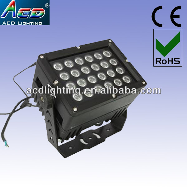 24*3in1 RGB Full Color Outdoor LED Wall Washer Lights