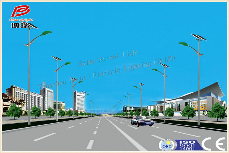 Wbr018 30W Single Lamp Solar LED Street Light