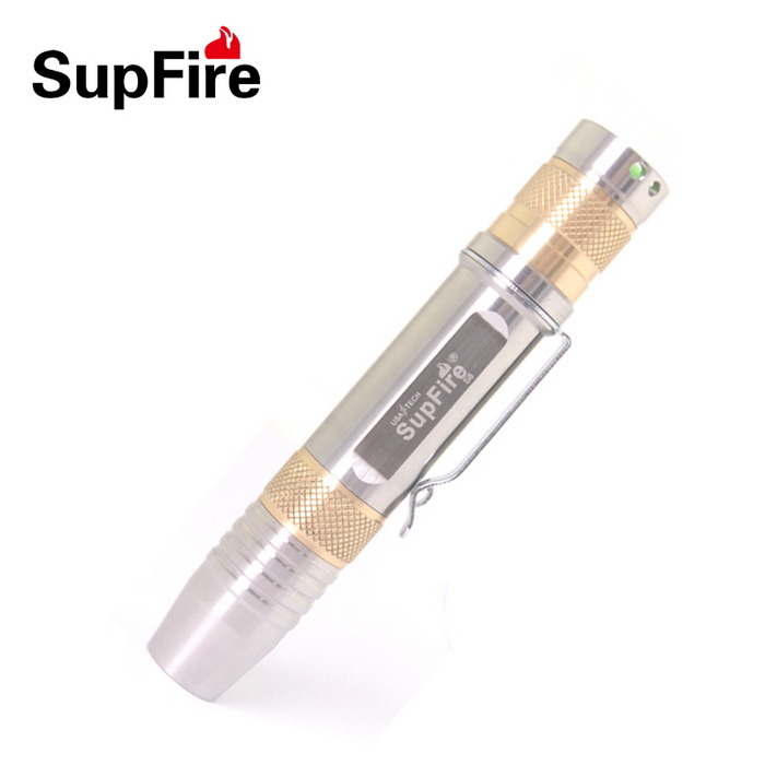 Supfire S8 New Design Indentify Jade LED Flashlight