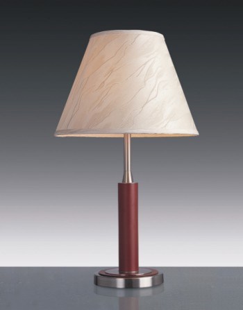 2011 Beach Wooden Red Table Lamp
