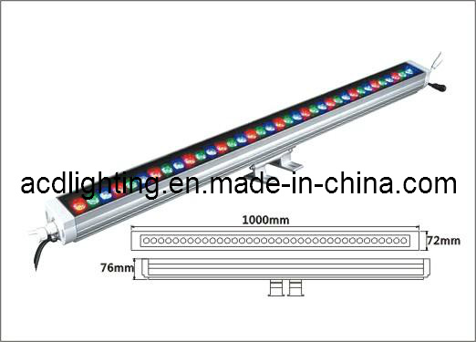 36*1W RGB Outdoor LED Wall Washer / Waterproof Bar Light