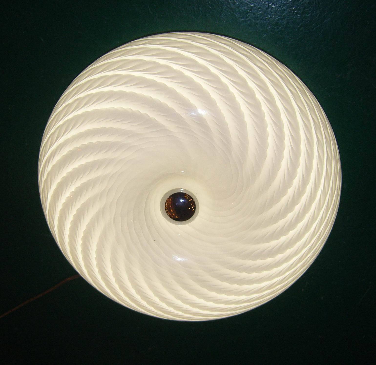 LED Ceiling Lights With Scaled Glass / LED Ceiling Lamps