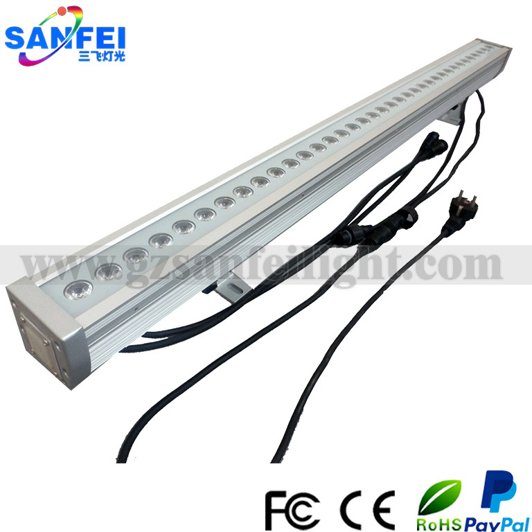 Aluminum DMX512 Control LED 36*3W 3in1 Wall Washer