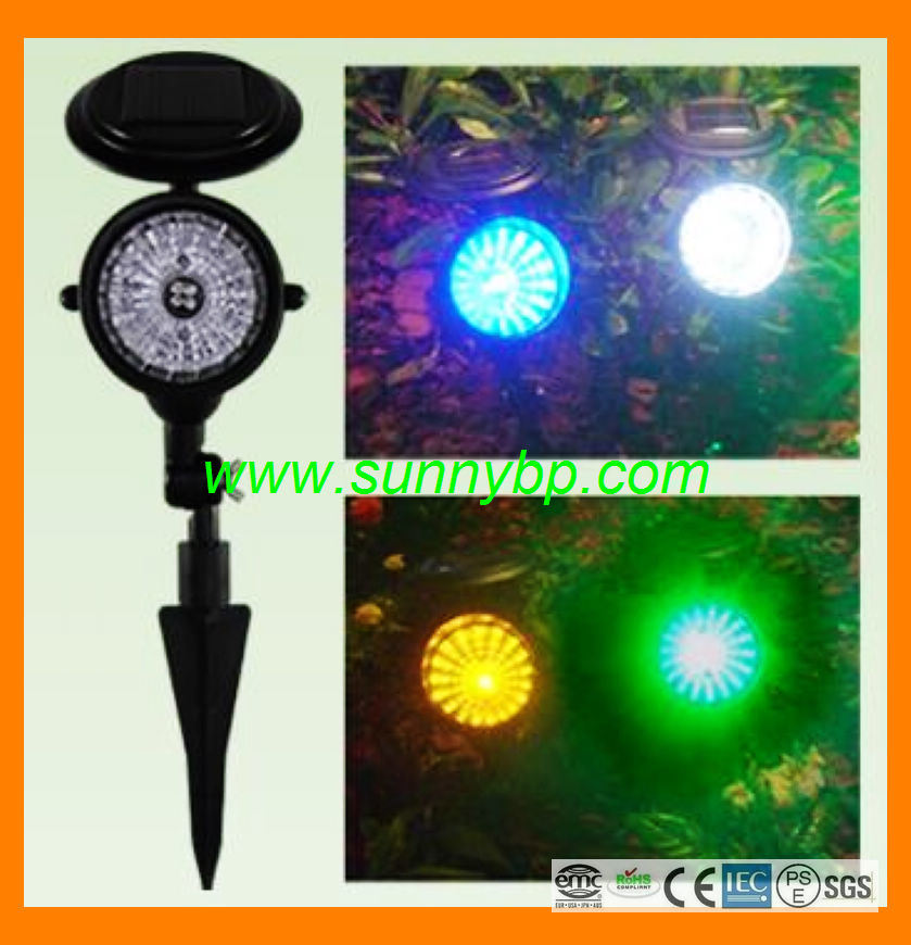 Outdoor LED Rechargeable Emergency Garden Light (SBP-FL-10)