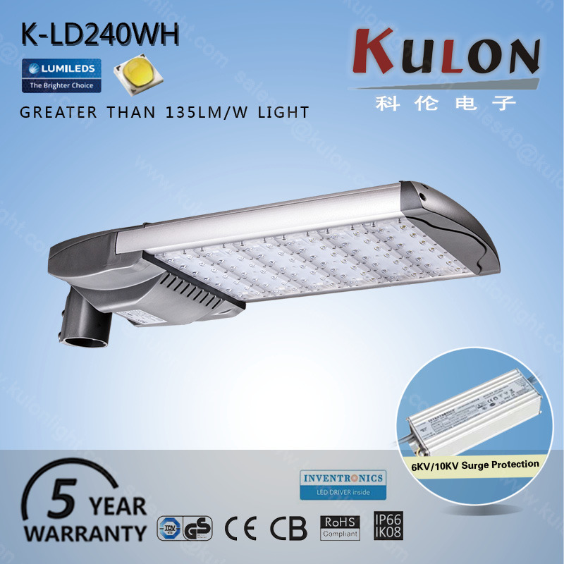 Reliable Performance 240W LED The Street Light