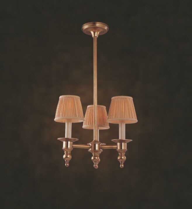 Home Copper Cloth Pendant Lighting Chandelier (N10040-3)