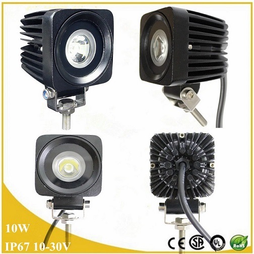 Auto LED Work Light 10W CREE Offroad LED Driving Light