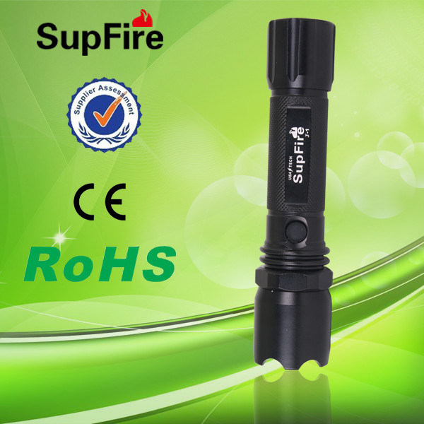 LED Mini Waterproof Rechargeable Flashlight with CE Certification