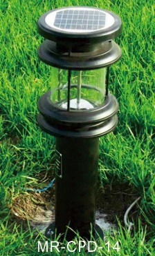 6W LED Solar Lawn Light for Garden /Park