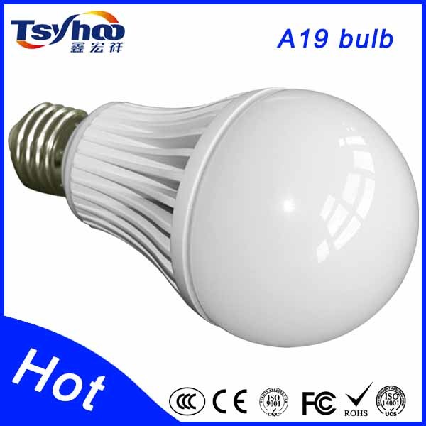 High Lumens Dimmable LED Bulb Light E27 9W