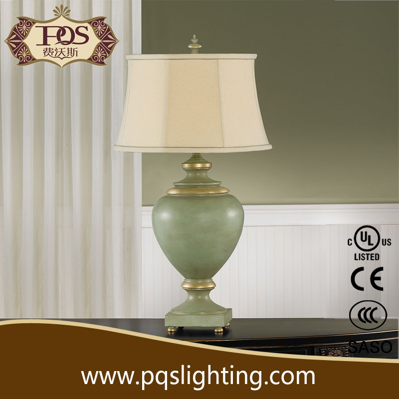 Green Resin Classical Lighting Decorative Table Lamp