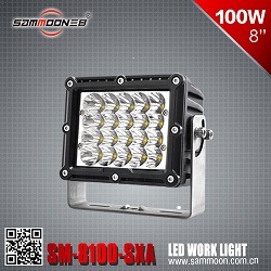 8 Inch 100W LED Work Light
