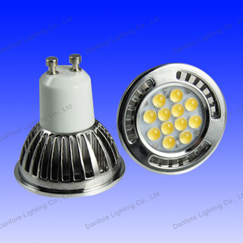 2013 New Product 5W 12PCS SMD3020 LED Spotlights 350-420lm