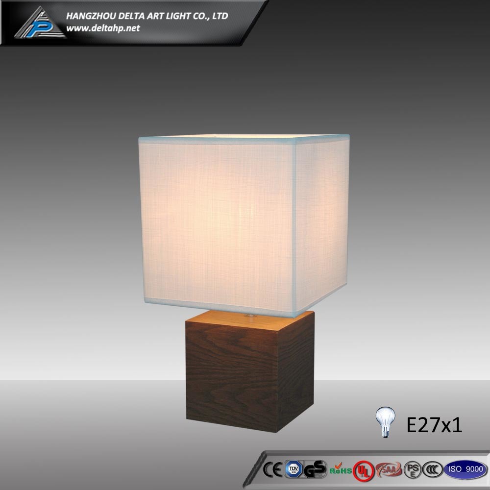Fabric Square Table Lamp (C500774-2)