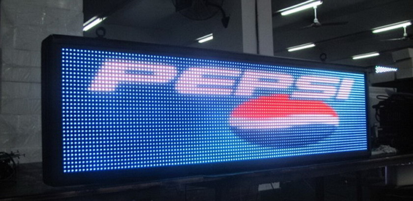Indoor SMD3528 10mm Full Color LED Message Display