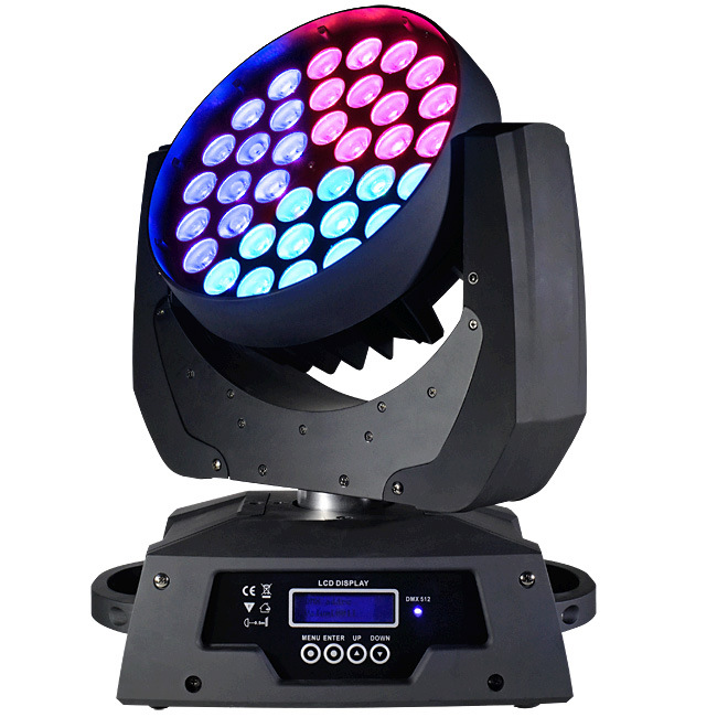36 15W Zoom LED Moving Head Wash Beam Light