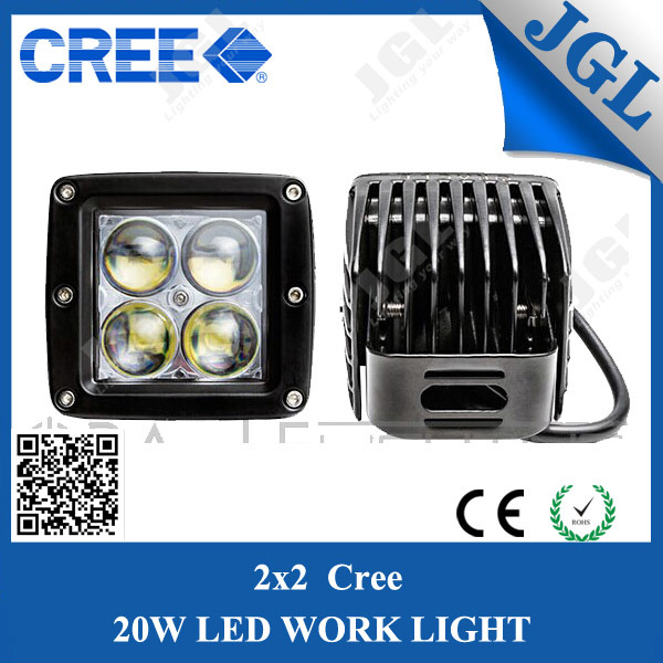 20W 4D Optic Lens Cube CREE LED Work Light