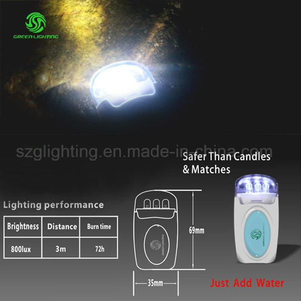 Energy Saving Lamp! 800lux Emergency Water-Activated LED Light