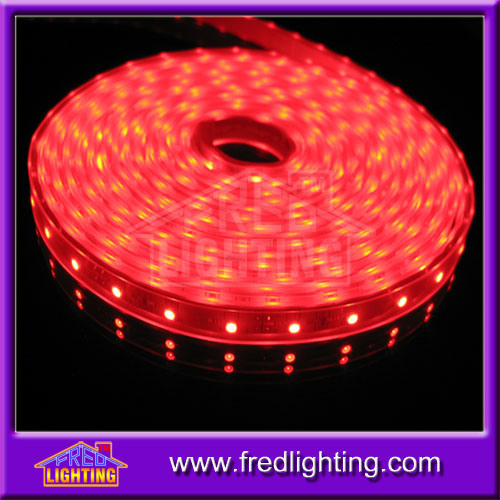 IP67 Red LED Strip Light SMD3528 600LEDs LED Rope Light