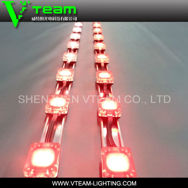 Vteam Outdoor Soft LED Mesh Curtain Screen Display for Buildings Facade