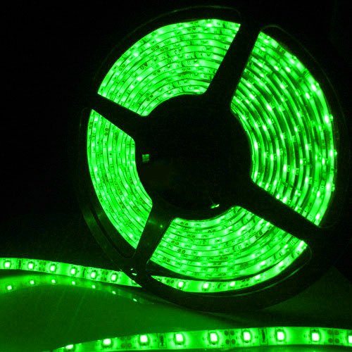 5m SMD 5050 Waterproof Green LED Strip Light