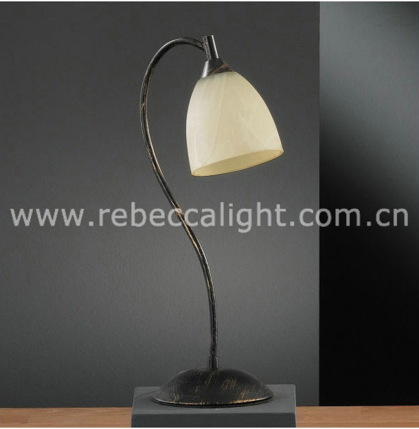 Simple Glass Reading Lamp Glass Table Lamp