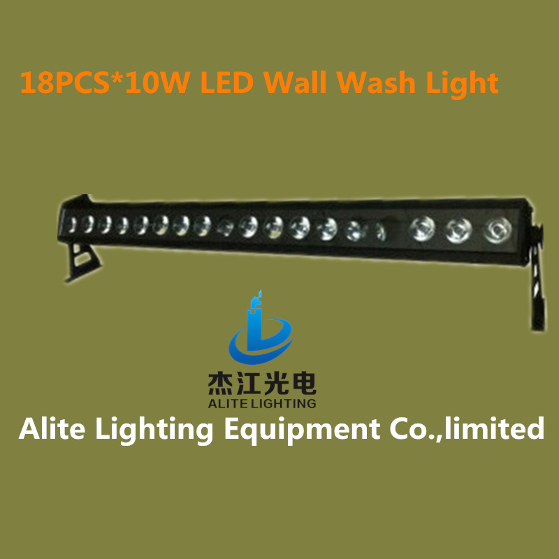 Alite Lighting 18*10W RGBW 4 in 1 Outdoor Linear LED Wall Washer Light IP65 LED Wall Bar Washer