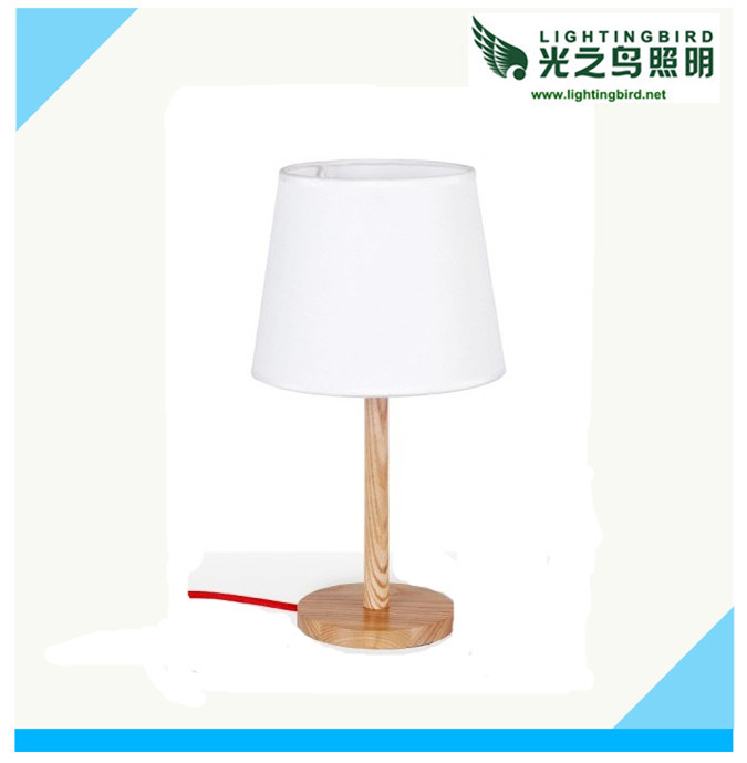 Lightingbird Simple Desk Light Wood Table Lamp for Hotel Home (LBMT-XY)