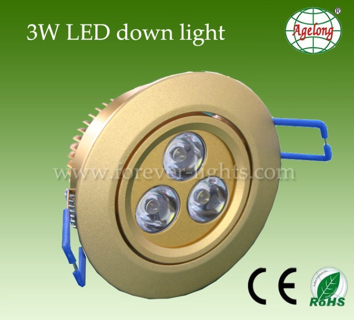 LED Recessed Down Light (CE&RoHS approval, 2 years warranty)