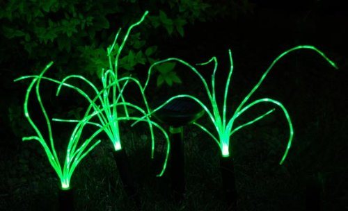Wild Grass Solar Garden Lamp Lights (3 LED)