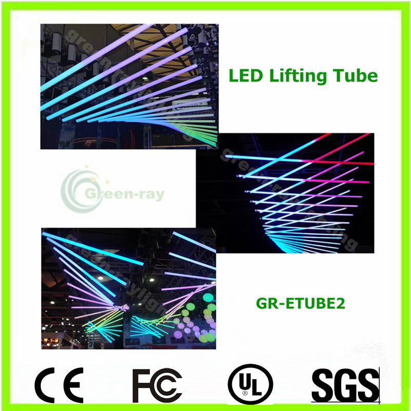 RGB LED Lifting Tube Stage Light Effect Light