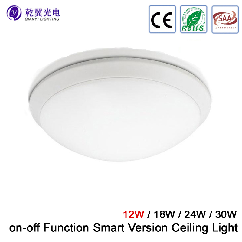 12W LED Oyster Wall Light on-off Function Ceiling Light with Smart Version Wall Light (QY-CLS3-12W)