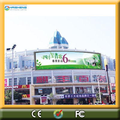 P16 DIP Outdoor Full Color Curve LED Display