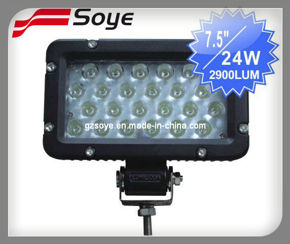 9-32V LED Work Light 24W 2900lm Output (SY-1724)