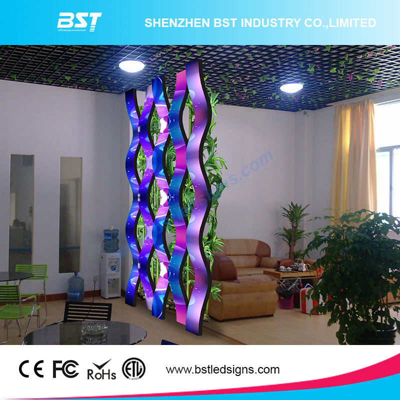 Flexible Indoor LED Display Used for Curved Design