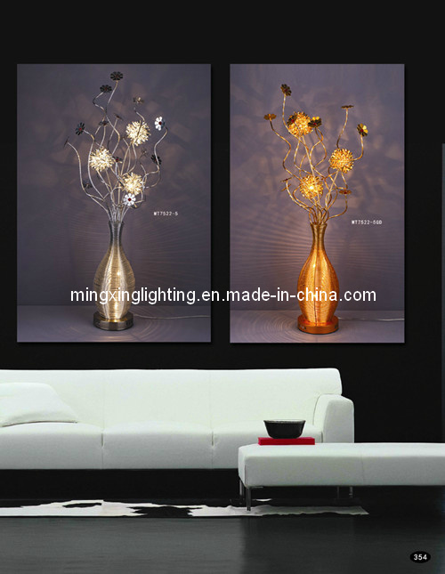 Mingxing 2013 Beautiful Flower Table Lamp (MT7522-5)