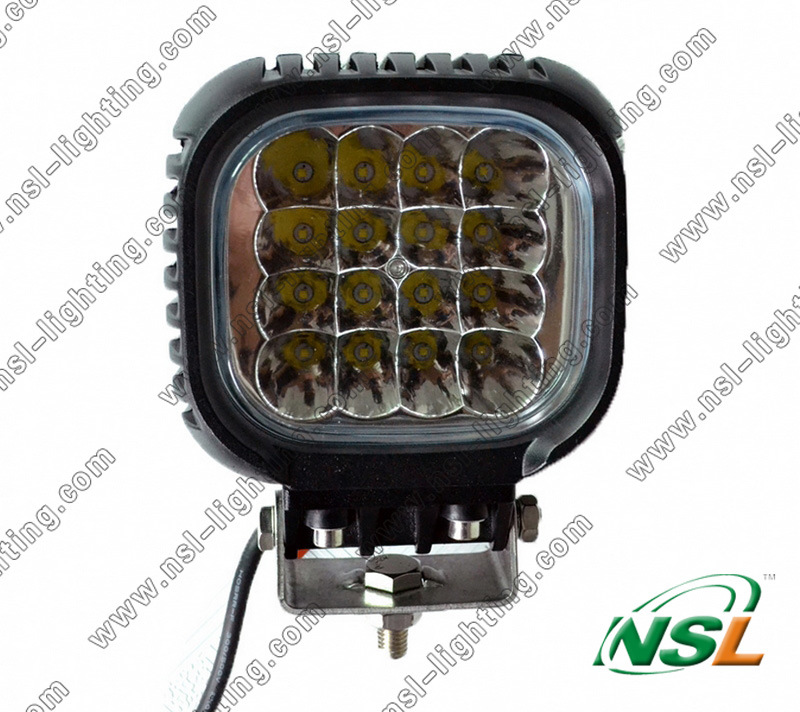 Waterproof LED Work Light 48W LED Spot/Flood Light 10-30V DC LED Driving Light for Truck LED Offroad Light