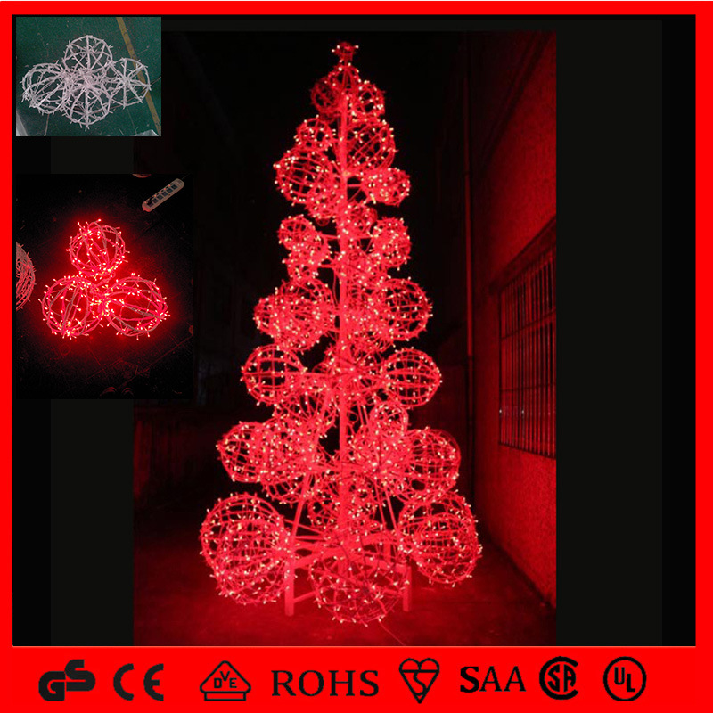 Xmas New Design Outdoor LED Christmas Tree Decoration Light
