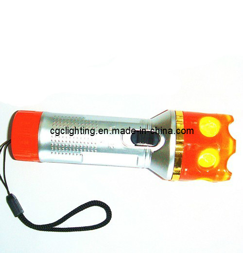 Plastic LED Flashlight (KC-40)
