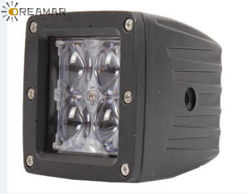 16W CREE LED Work Light with 4D Reflector