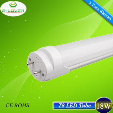 3years Warranty CE&RoHS SMD 2835 18W High Lumens 130lm/W T8 LED Tube Light (EL-T82EG)